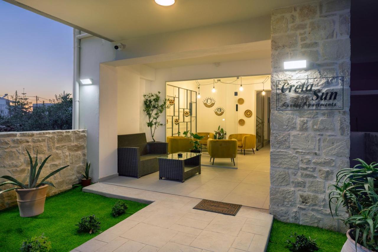 Creta Sun Luxury Apartments Ретимно Экстерьер фото